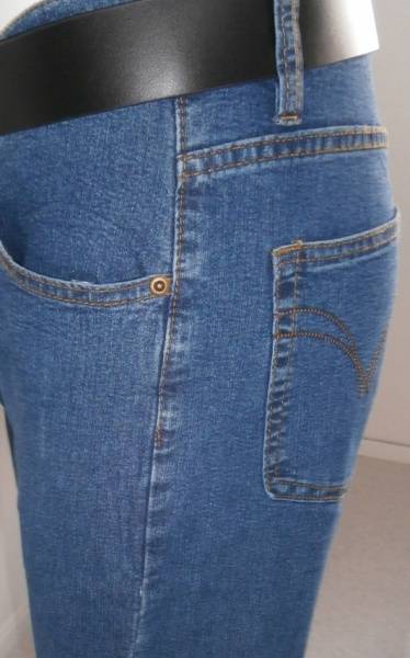 Comfort Orginal Demin Bl 5 lommer strech